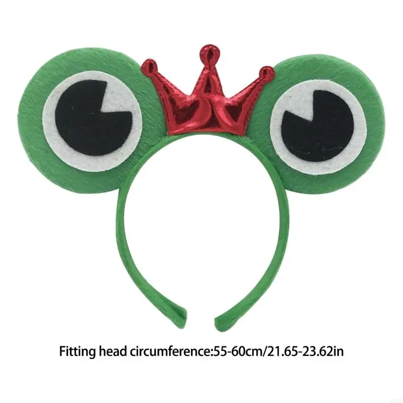 Frogs Headpiece For Party Proms Birthday Hairbands Stage Headwear