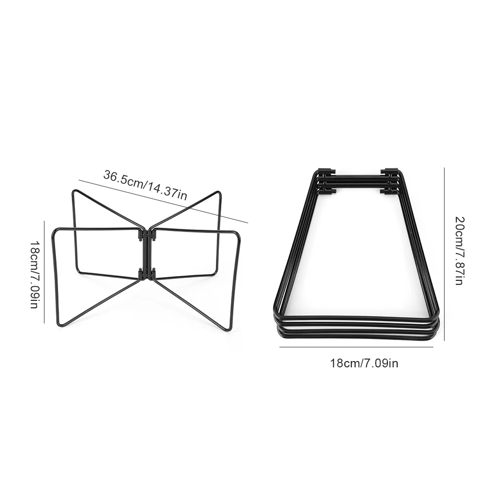1/2PCS Camping Folding Cooler Box Stand Metal Container Holder Shelf Outdoor Camping Travel Picnic Foldable Storage Case Shelves