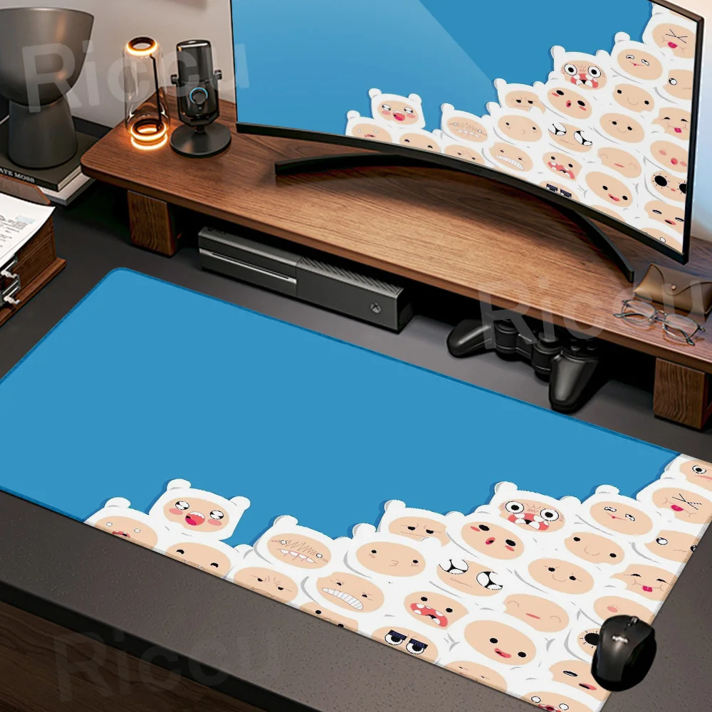 Desk Mat Cute Kawaii Mousepad  Office Computer Desk Mat Table Keyboard Big Mouse Pad Laptop Cushion Non-slip