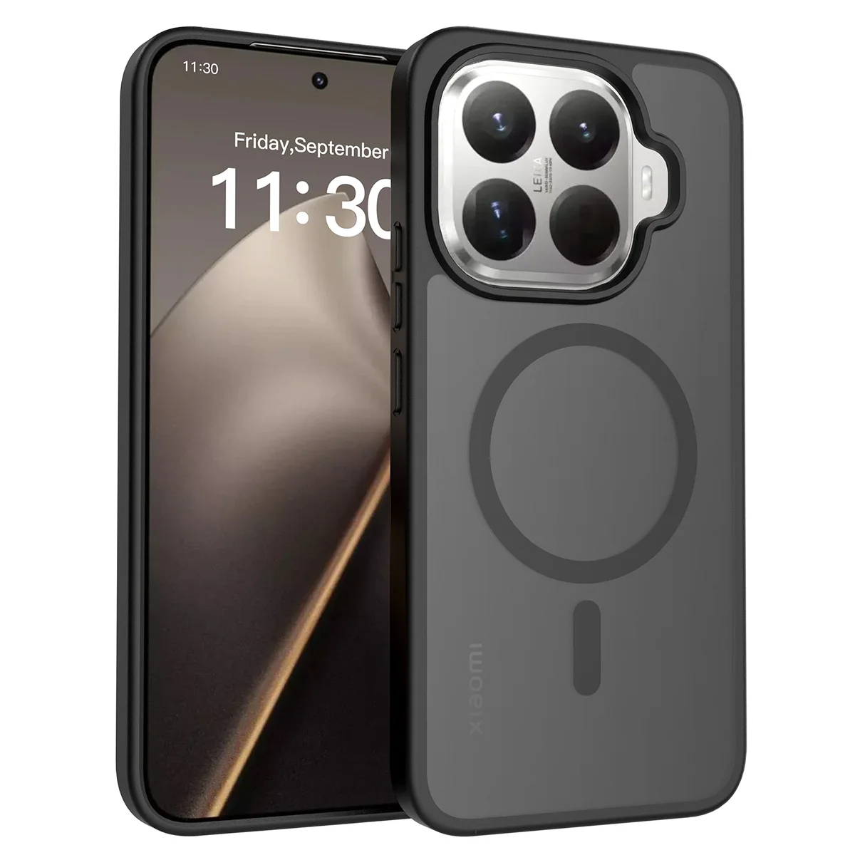 Luxury Frosted Wireless Charging Phone Case - PC+TPU Armor Anti-Drop Design