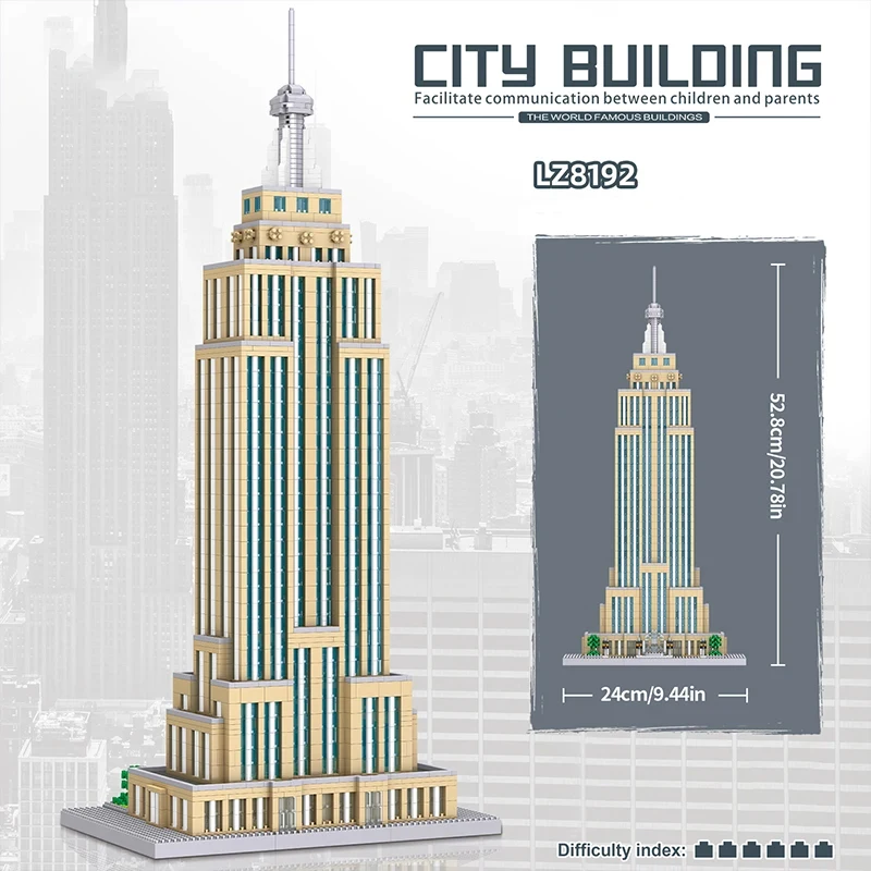 置物 Crystal World Mini Empire State Building 置物 Crystal World Mini Empire State Building Empire State