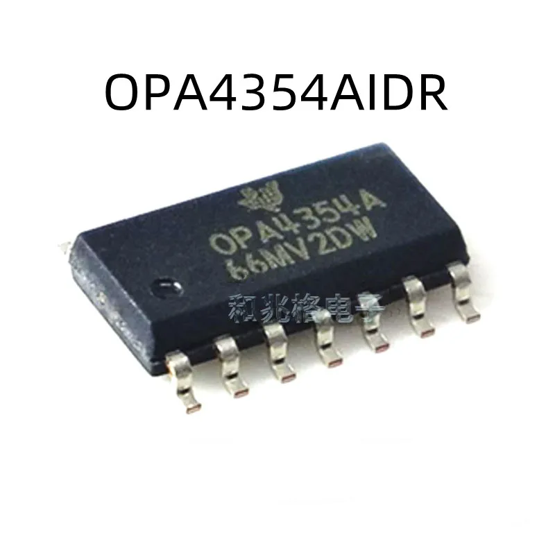 

10Pcs/Lot OPA4354AIDR OPA4354A SOP14 New Chip IC