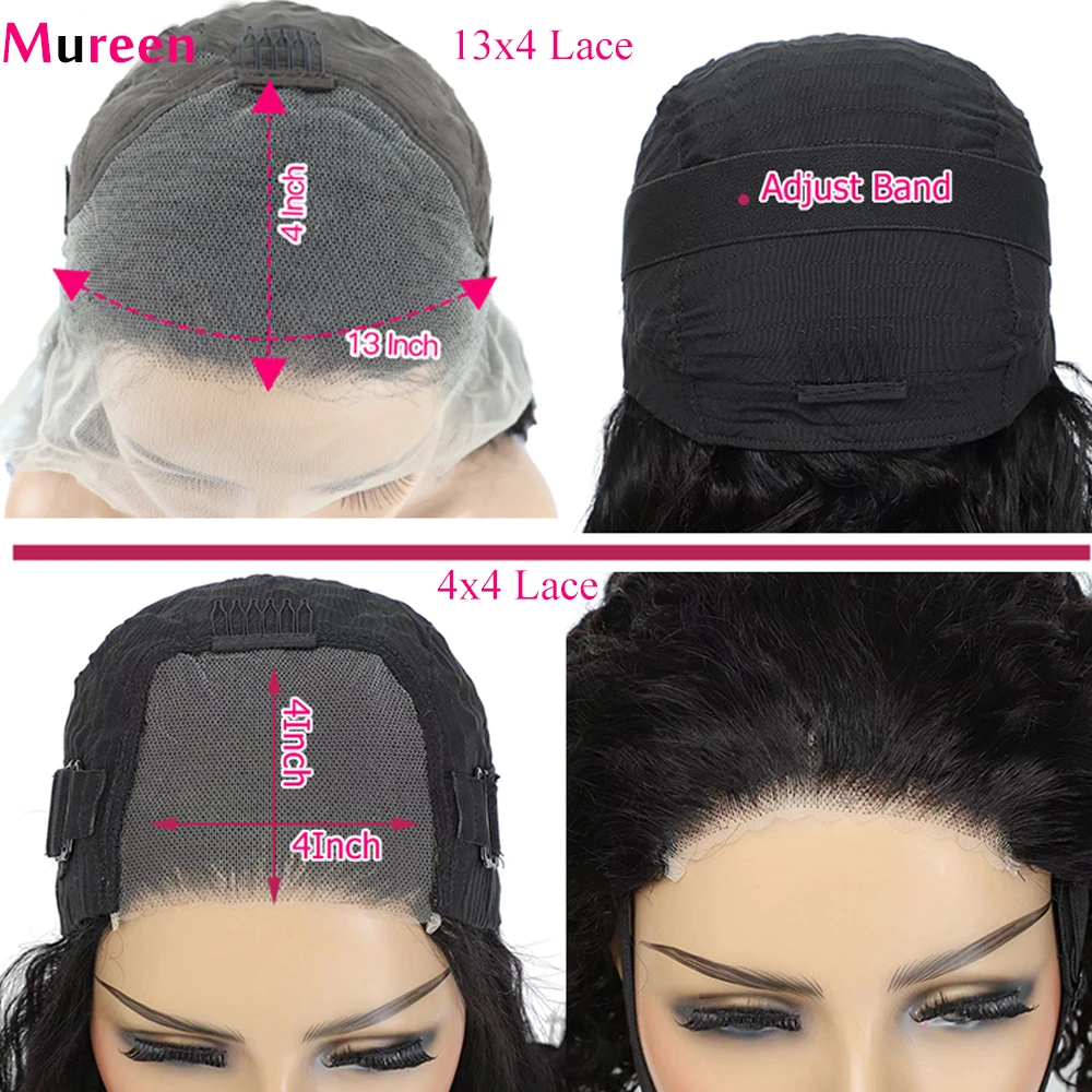 Bob Wig 13x4 4x4 Lace Frontal Wigs Body Wave Lace Front Human Hair Wigs For Women