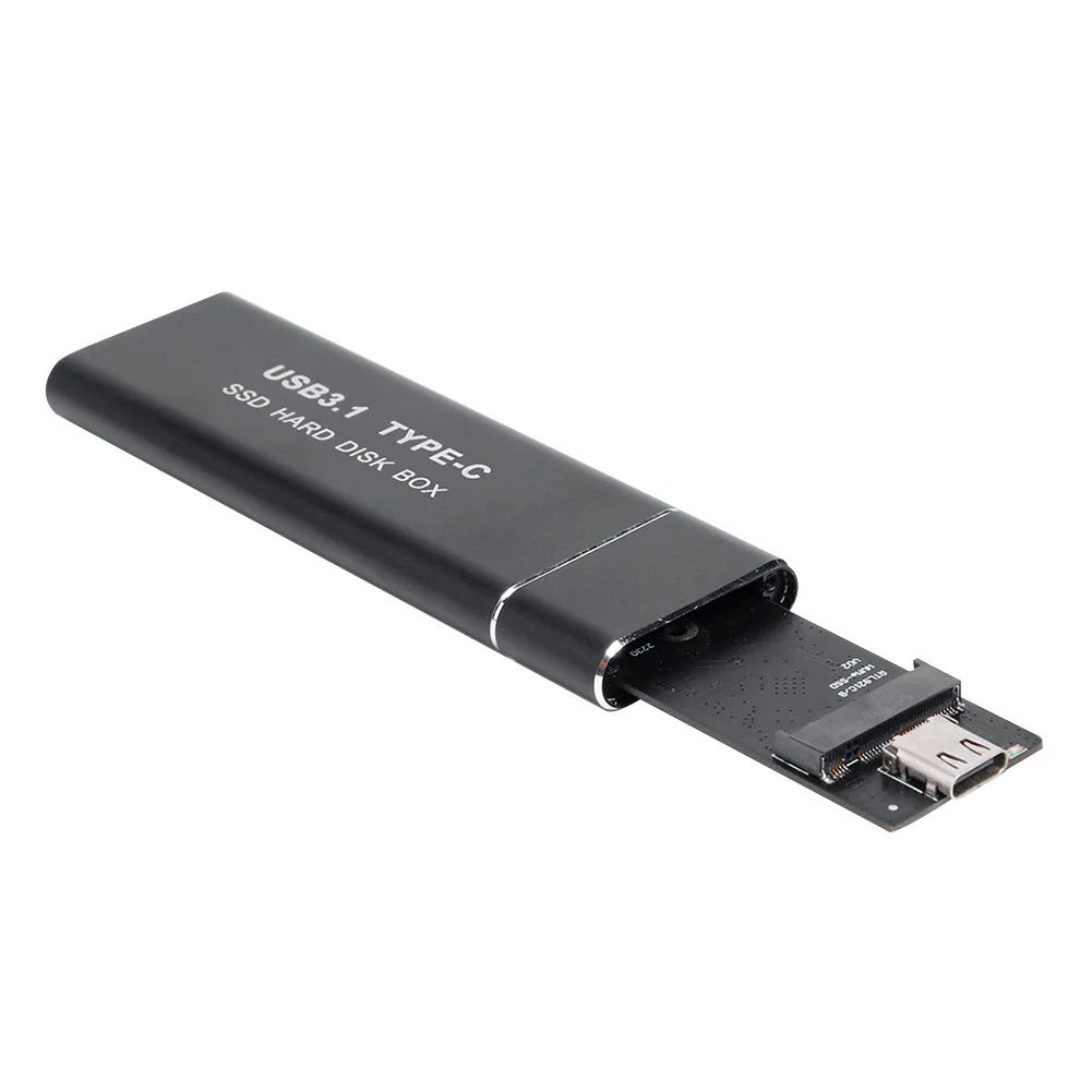 NVME SSD ̽ USB 3.1 C Ÿ  SDD Ŭ, 10Gbps SSD ϵ ũ ڽ, ˷̴ ձ M.2 M Ű PCIE NVME