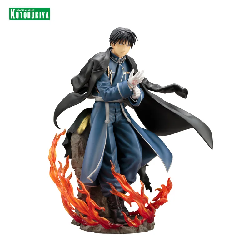 

In Stock Kotobukiya ARTFX J Fullmetal Alchemist Colonel Roy Mustang Original Anime Figure Model Toys Action Figures Collection