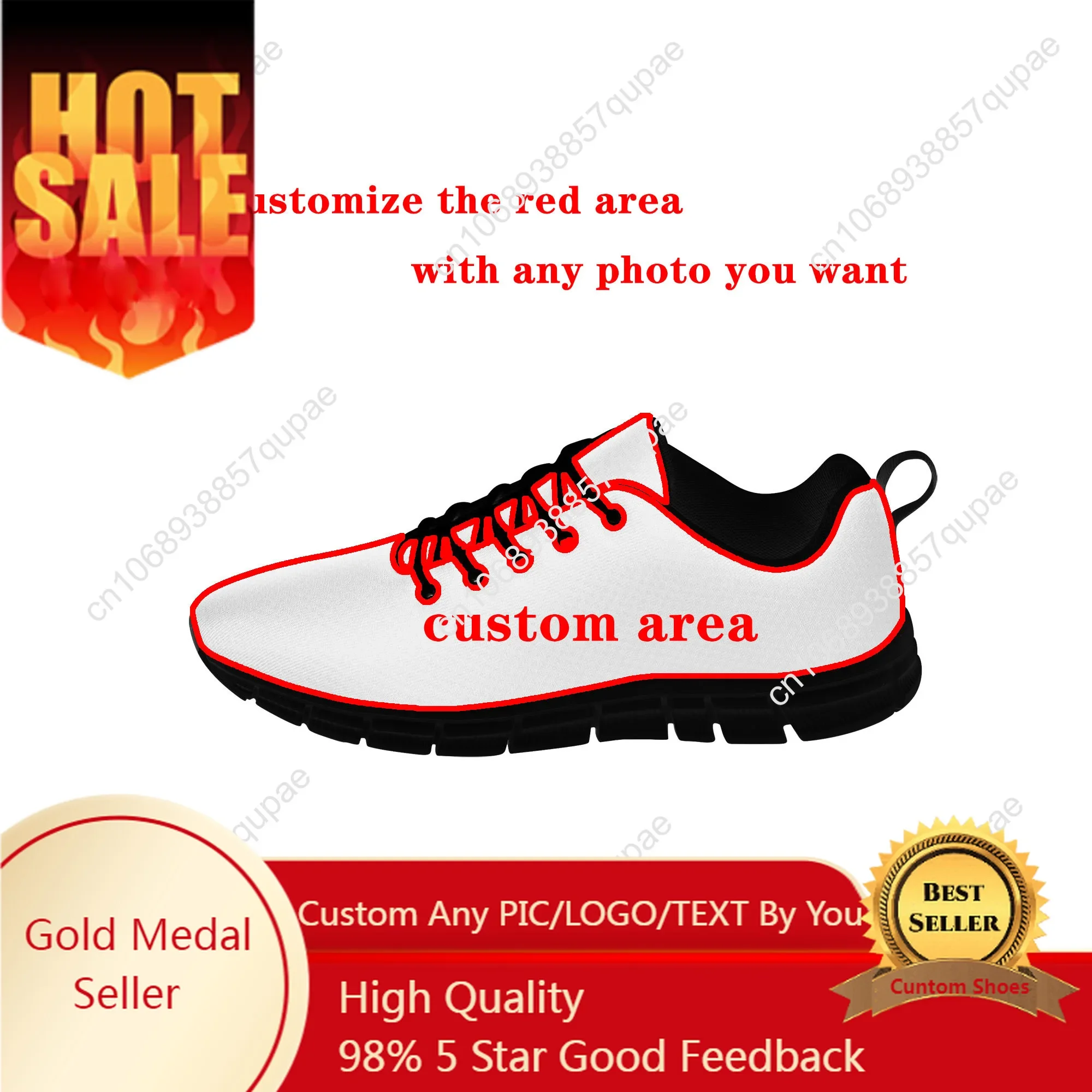 

Custom Sports Shoes High Quality Mens Womens Kids Teenager Children Customized Sneakers DIY Casual Tailor Made Shoe Couple Shoes