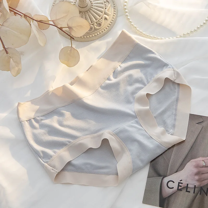 4 teile/satz Frauen Höschen Modal Unterwäsche weibliche bequeme nahtlose sexy Dessous intim iert Unterhosen Slips Mädchen feste M-XL – Detail 10