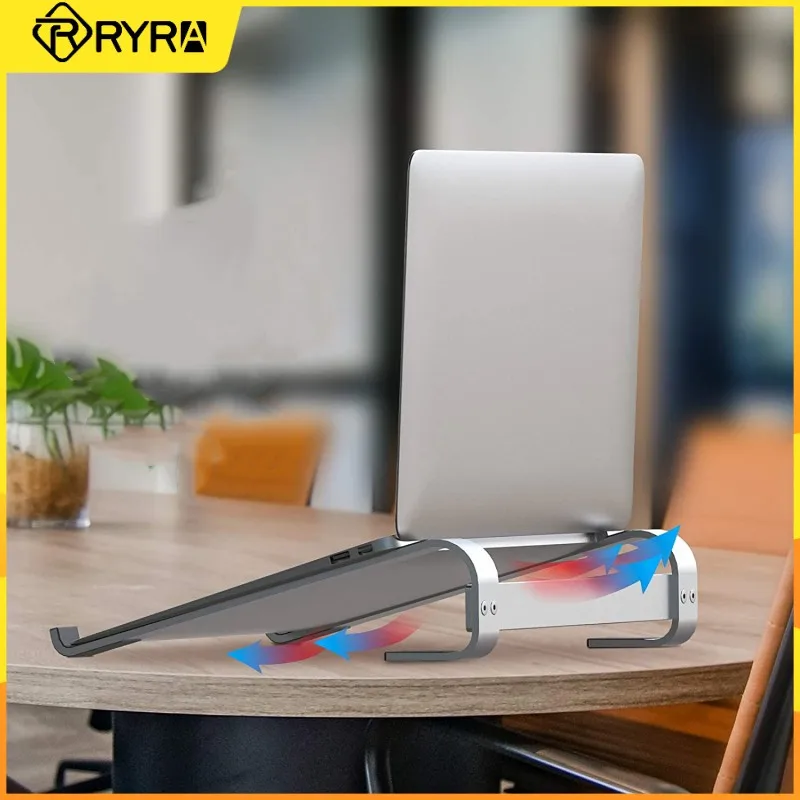 Ryra Laptop Stand Ventilated Ergonomic Aluminum Laptop Stand Compatible