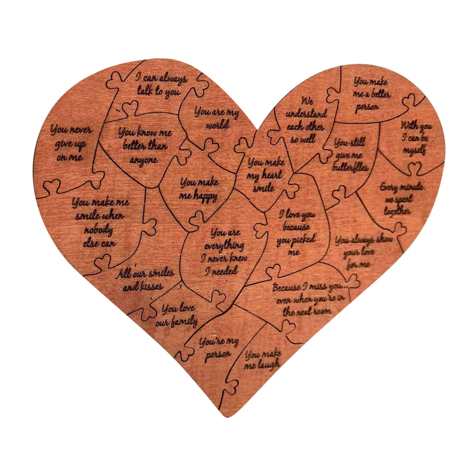 Chickens Reasons Why I Love You Puzzle In Wood Box 20 Reasons Why I Love You Gifts For Him And Her Valentines Happiness Rainbow
