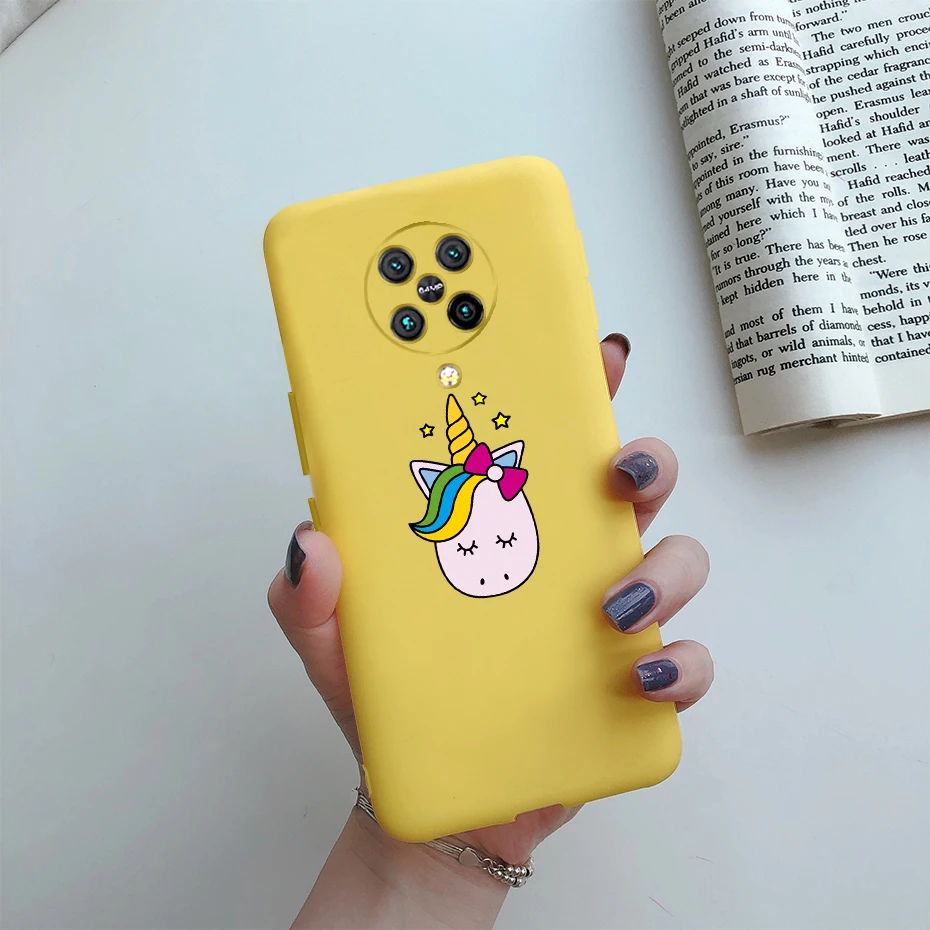 Adorable Cat Cartoon Candy Painted Silicone Phone Case - Soft TPU Back Cover