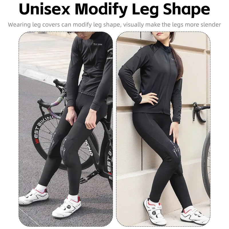 WEST BIKING Breathable Cycling Anti-Fall Knee Pads Removable MTB Bike Knee Elbow Pads High Elasticity Motocross Guard Gear