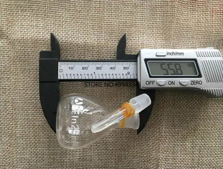 1Piece/lot 5ml to 100ml Glass pycnometer, specific gravity bottle, picknometer for Lab Glassware