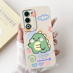 Cute Cat Dinosaur Cartoon Soft Silicone Matte Phone Case - Oppo A5 5G (TYbai1917)