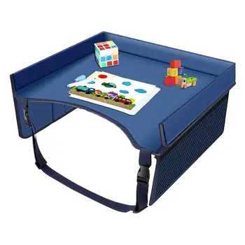 Seggiolino auto Vassoio da viaggio Seggiolino di sicurezza Tavolo da gioco Organizzatore di stoccaggio Snack Giocattoli Portabicchieri Impermeabile per bambini Passeggino per bambini