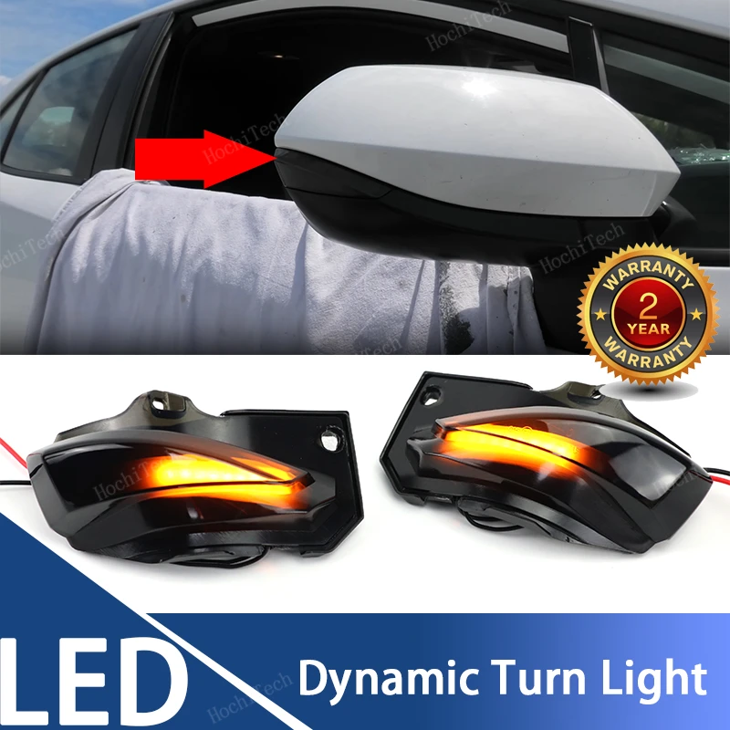 Динамический поворотный сигнал, боковой зеркальный индикатор, фотовспышка для Toyota Corolla Sport E210 Sienta XP170 Yaris XP210 2019-2021