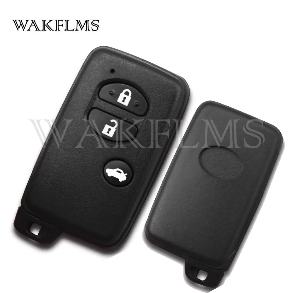 3 Buttons 433MHz Board No A433 ID74-WD04 Chip Black Keyless Go / Entry Remote Car Key For Toyota Avensis 89904-05011