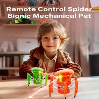 HEX BOTS Remote Control Spider, Robot Insect Toys for Kids, Adjustable Robotic Spider Figure 1