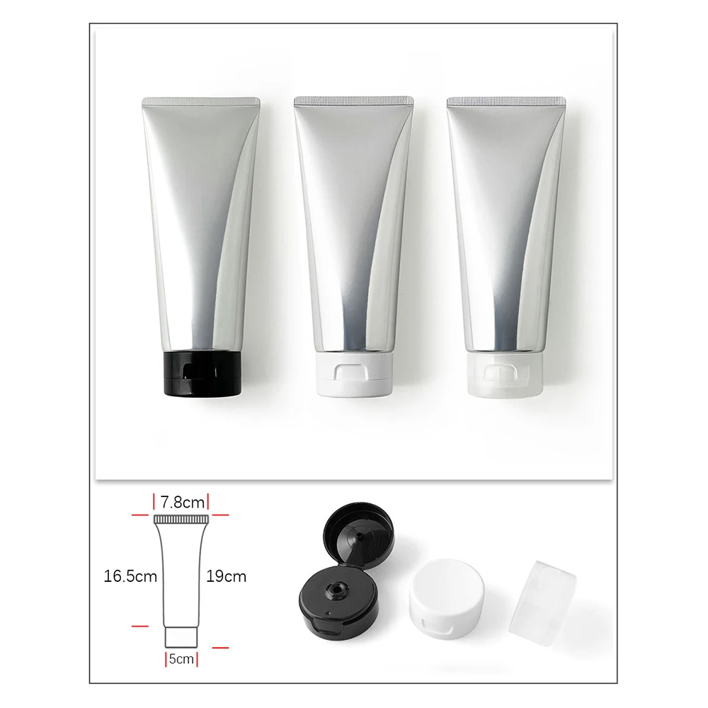 Clay Pack 乳液 サンプル3種 LDPE Plastic Tube Packaging Sample, Cosmetics, Sunscreen