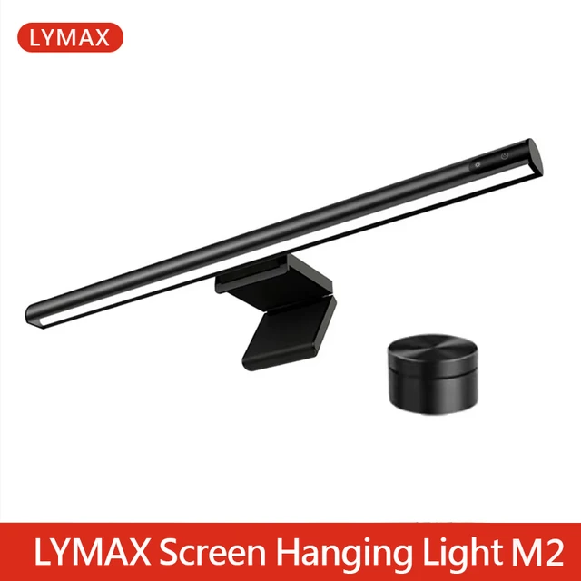 LYMAX M2/M2Plus Desk Lamp Screen bar Display Hanging Light Eye Protection PC Computer Monitor Light Bar Wireless Remote Control