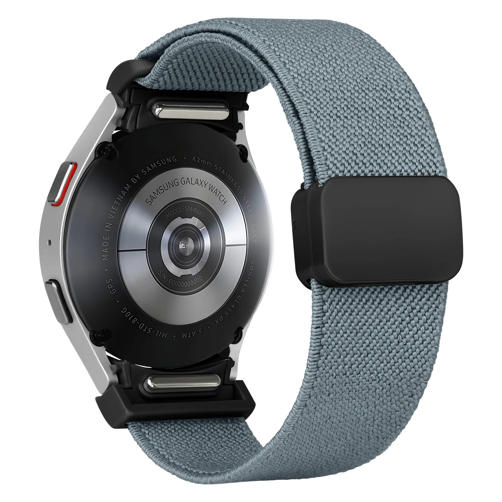 Magnetic Nylon No-Gap Watch Band Bracelet