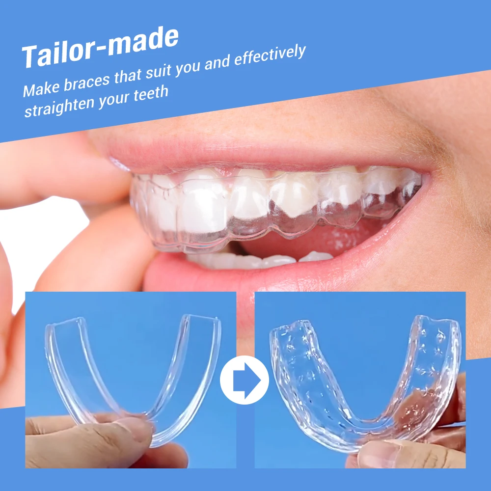 Dental Orthodontics Thermoplastic Tooth Brace Anti Snoring Bruxism Whitening Oral Hygiene