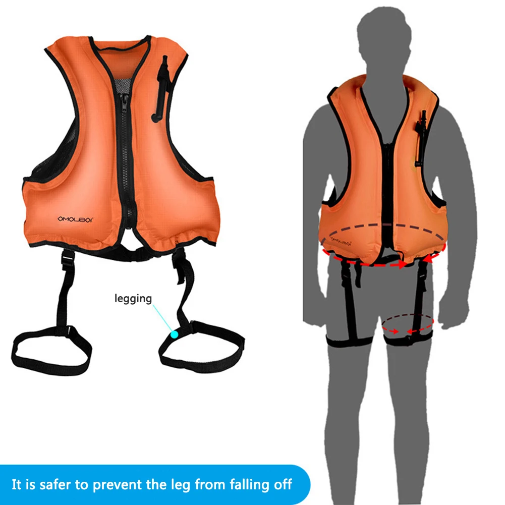 Children's Life Jacket Adjustable Pvc Lightweight Breathable Life Vest Diving Surfing Swimming Jacket Water Sports Safety Vest