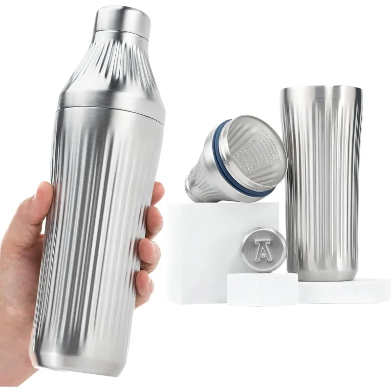 DiamondEditionHybridCocktailShakerSet-PremiumVacuumInsulatedStainlessSteel,28Oz-AliExpress