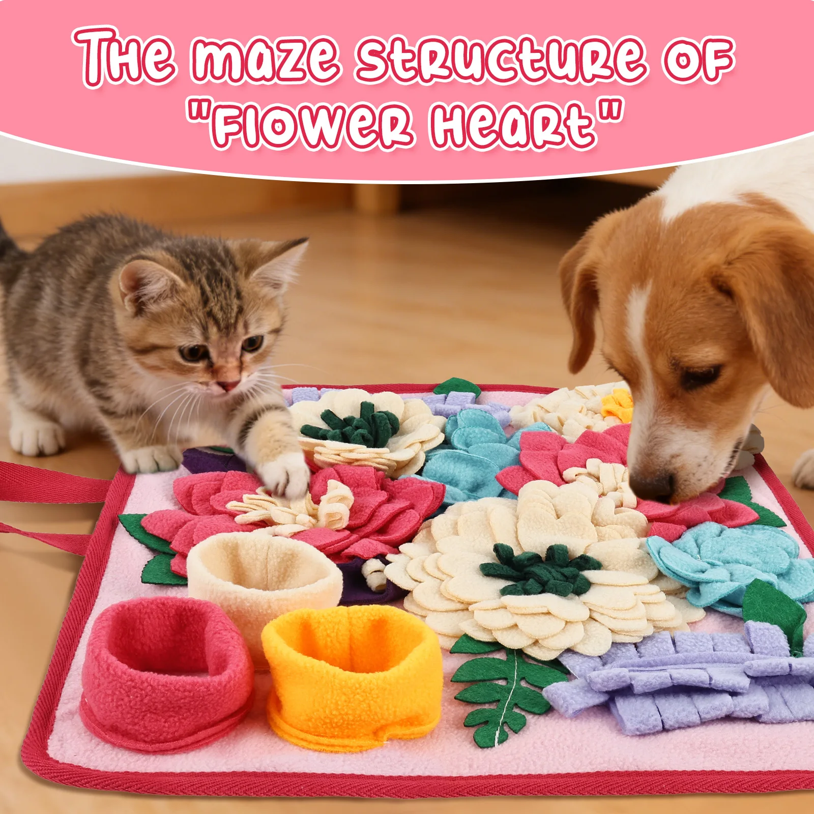 Soft Snuffle Slow Feeding Mat 4