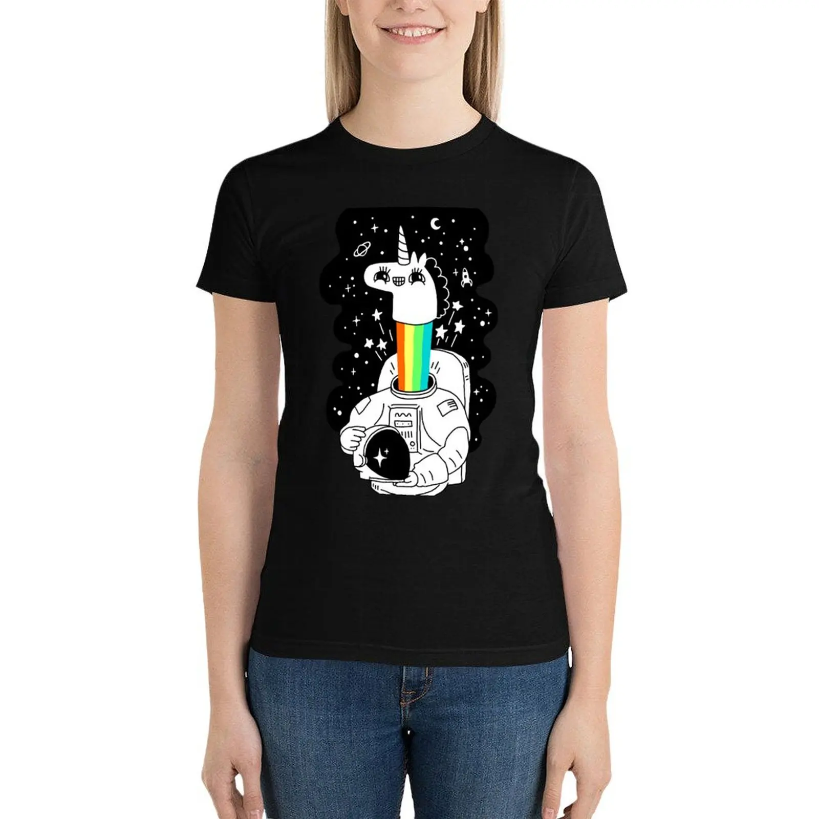 

See You in Space! T-Shirt tops tees cute tops animal print shirt for girls oversized workout shirts for Women