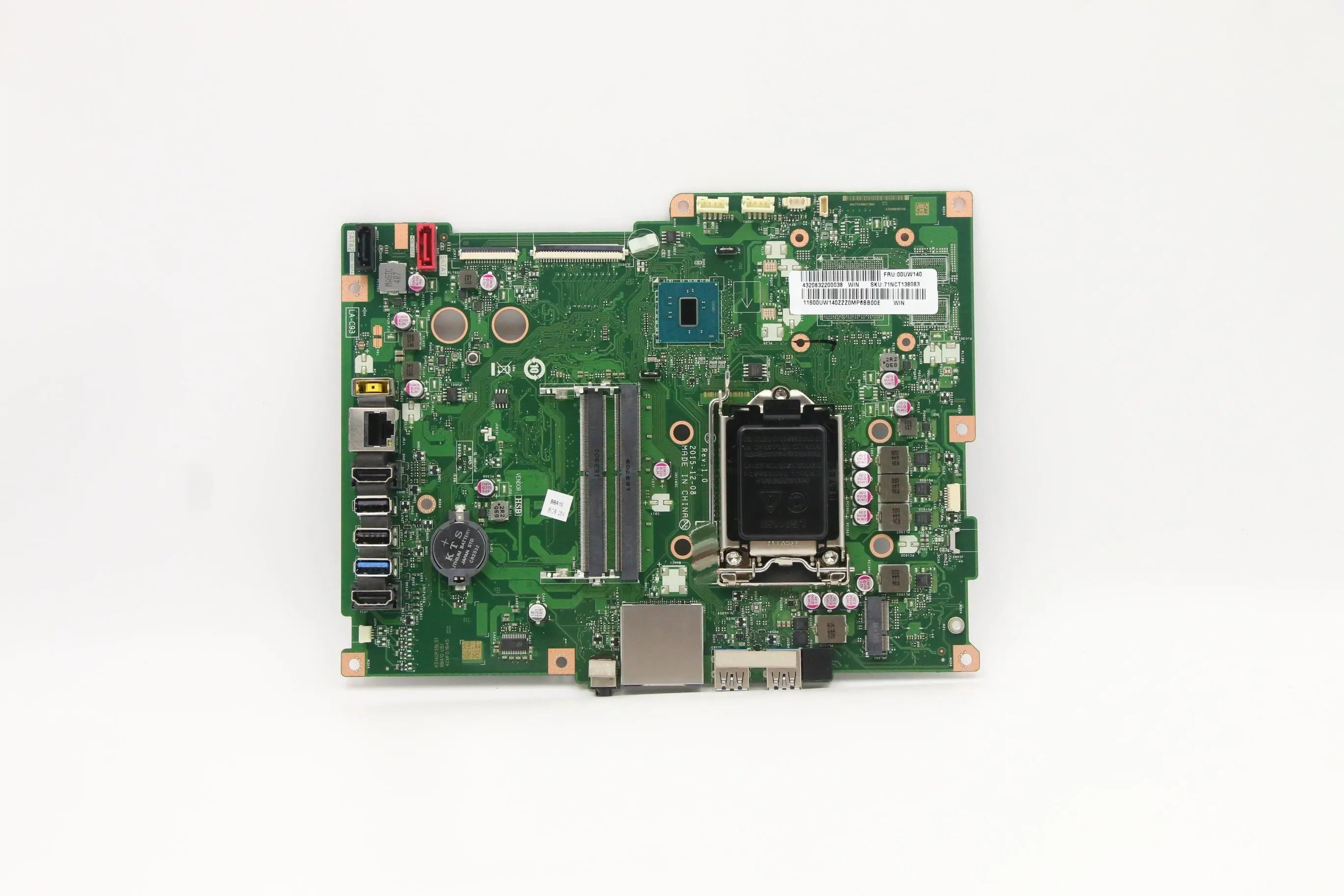 

SN LA-C933P FRU PN 00UW140 UMA HDMI-IN OUT 2D DPK BBA10 compatible replacement AIO 700-22ISH All-in-One ideacentre motherboard