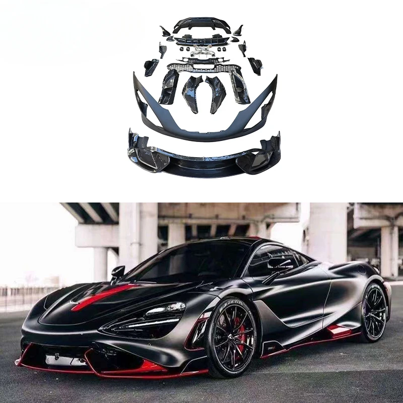 

Заводской стиль, комплект кузова 765LT для McLaren 720S Upgrade 765LT, автомобильные аксессуары, передний бампер, боковые юбки, крылья, задний бампер