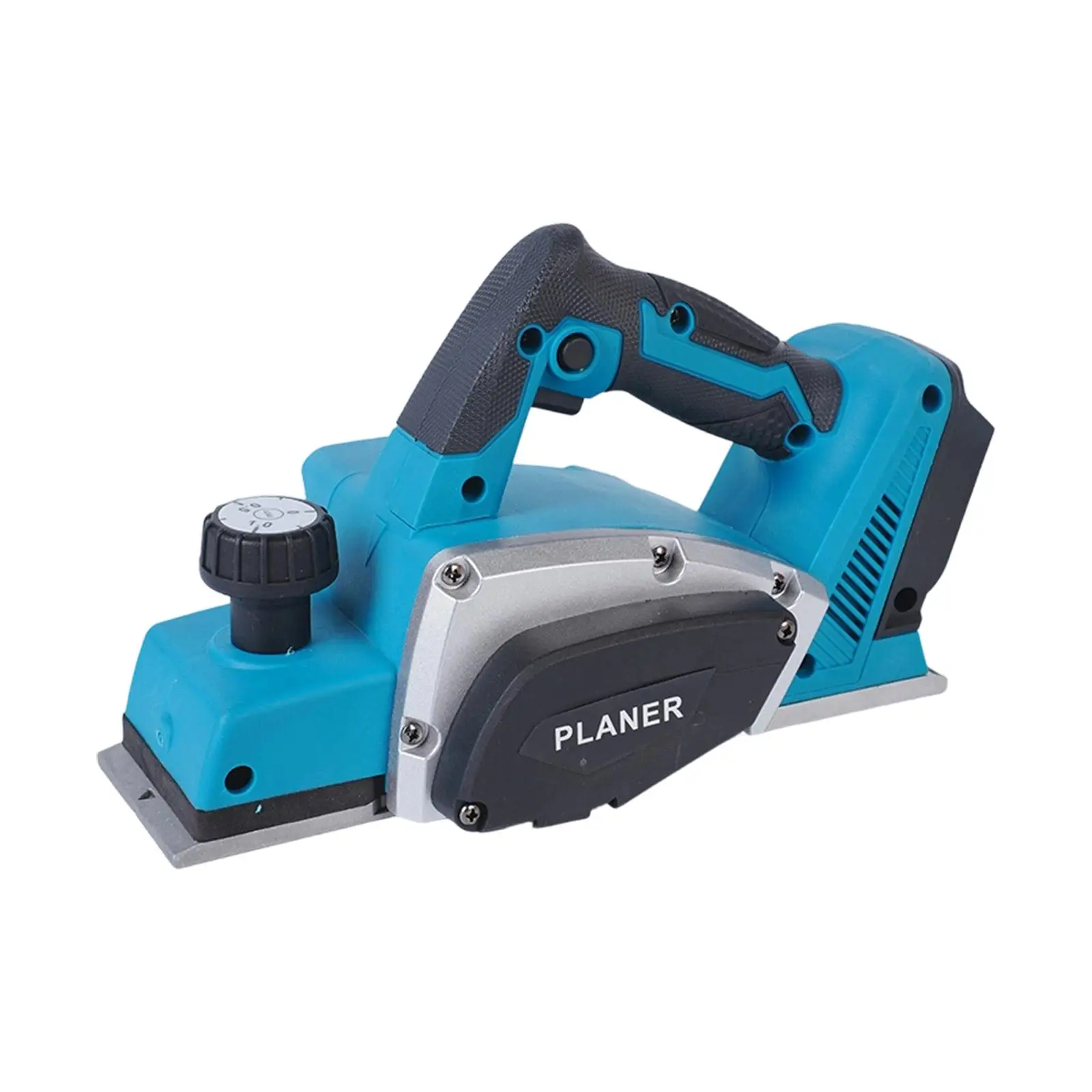 Cordless Bench Planer Portable Adjustable Depth Wood Planing Machine for Home DIY Carpentry Woodworking Tabletop Projects