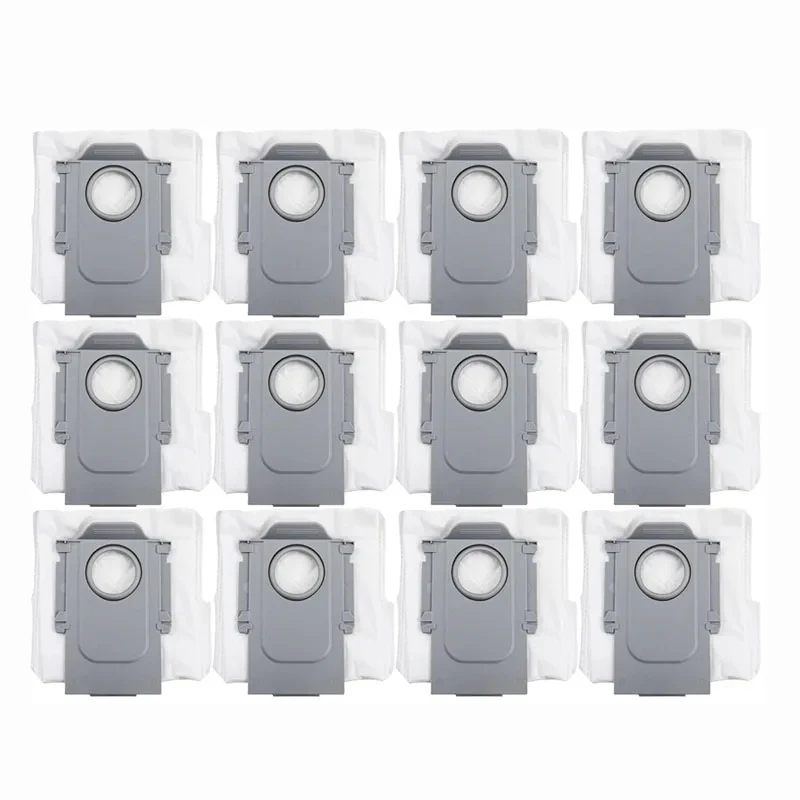 Roborock Robot Vacuum Cleaner Accessories Kit: Main and Side Brushes, HEPA Filter, Mop Cloths, Dust Bag, Spare Parts Set