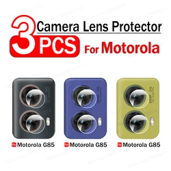 Triple Pack HD Back Camera Lens Protectors - Soft Phone Lens Film - 3pcs HD Lens Film (For Moto G72)