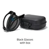 Folding Photochromic Reading Glasses with Box Men Round Frame Color Changing Foldable Eyewear Women Popular Far Sight Sunglasses 4