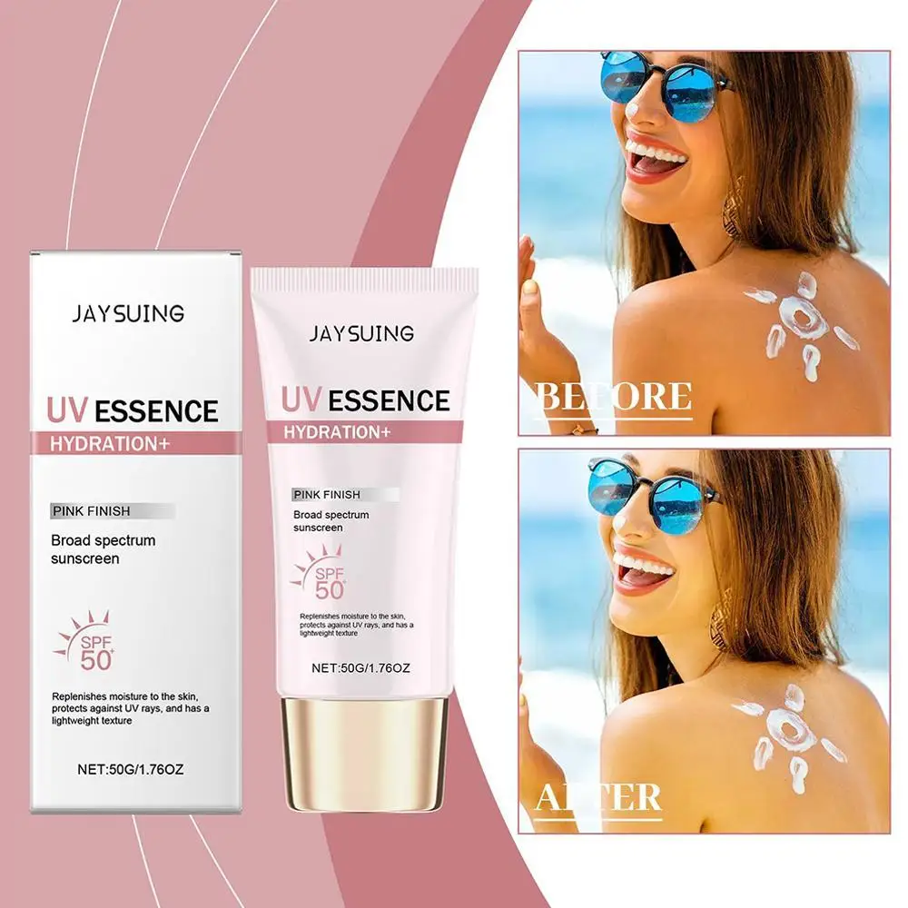 Moisturizing Protective Cream Waterproof UV Defense Body Lotion for Outdoor Activities Hydrating SPF Skin Care
