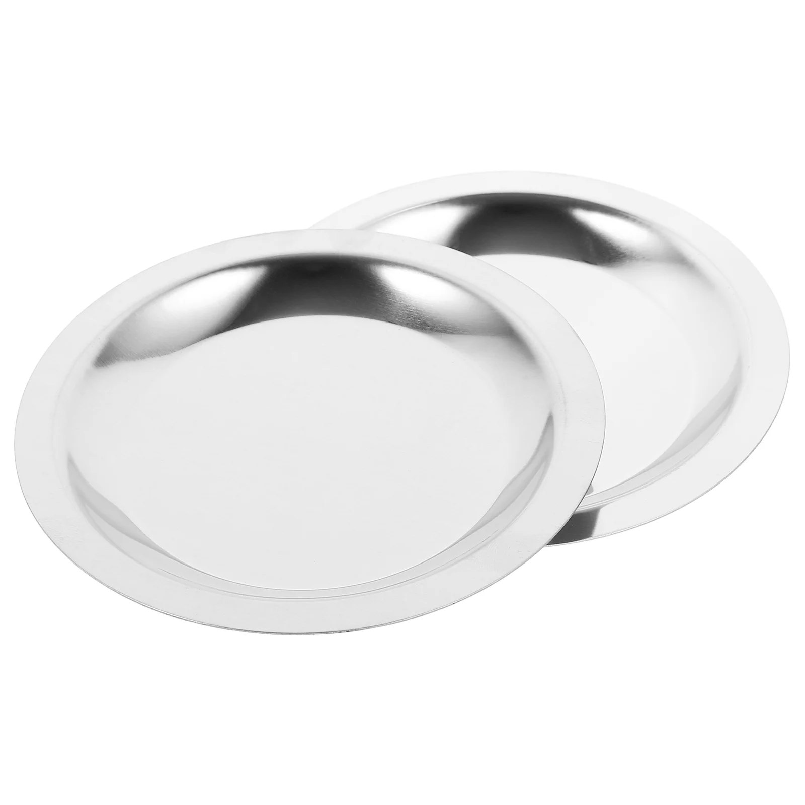 

2 Pcs Stainless Steel Mat Glass Kitchen Table Coasters for Bottles Outdoor