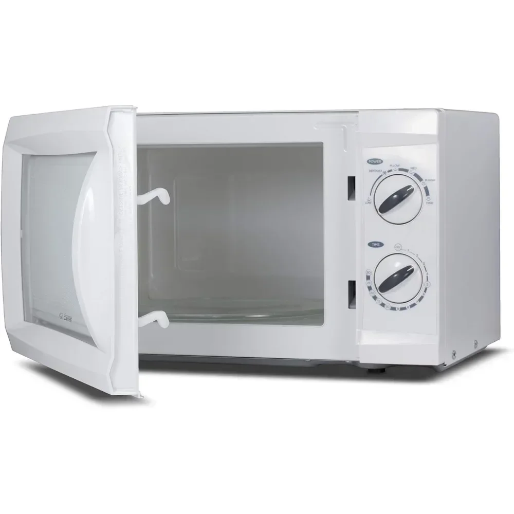 0.6 Cubic Foot Microwave with 6 Power Levels, Small Microwave with Grip Handle, 600W Countertop Microwave 5