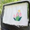 Suction cup Curtain In The Car Window Sunshade Cover Cartoon Universal Side Window Sunshade UV Protection For Kid Baby Children 5