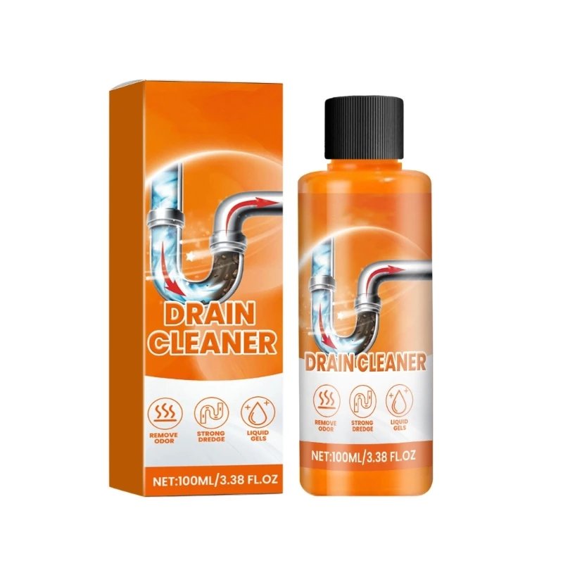 

Powerfu Tool Cleaning Kitchen Pipe Dredging Agent Cleaner Fast 100ml Dredge Drain Tool Sink Cleaning Toilet Deodorants T21C