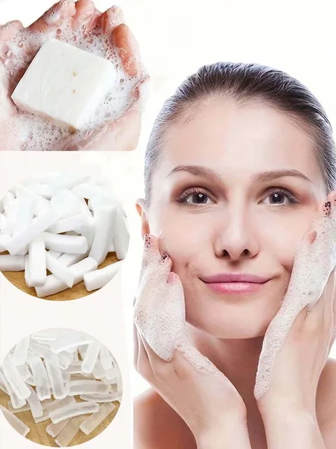 Handmade Soap Bar Soap Base 250g Handmade Soap Raw Soap Creamy White Bath Diy Material Soap Base