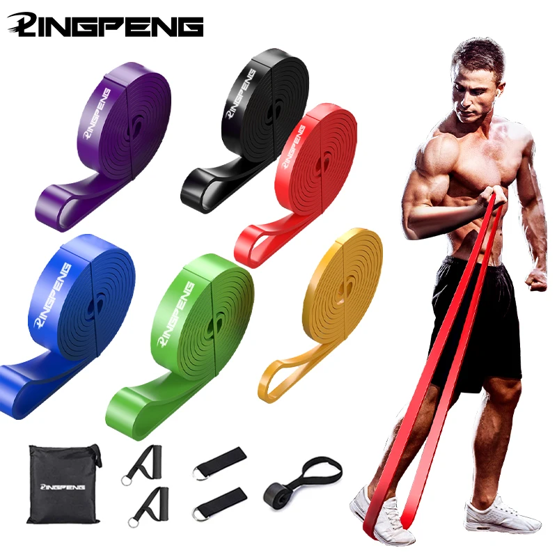 Latex Resistance Bands Assisted Pull Up Power Exercise Stretchy Gym Fitness #*o 