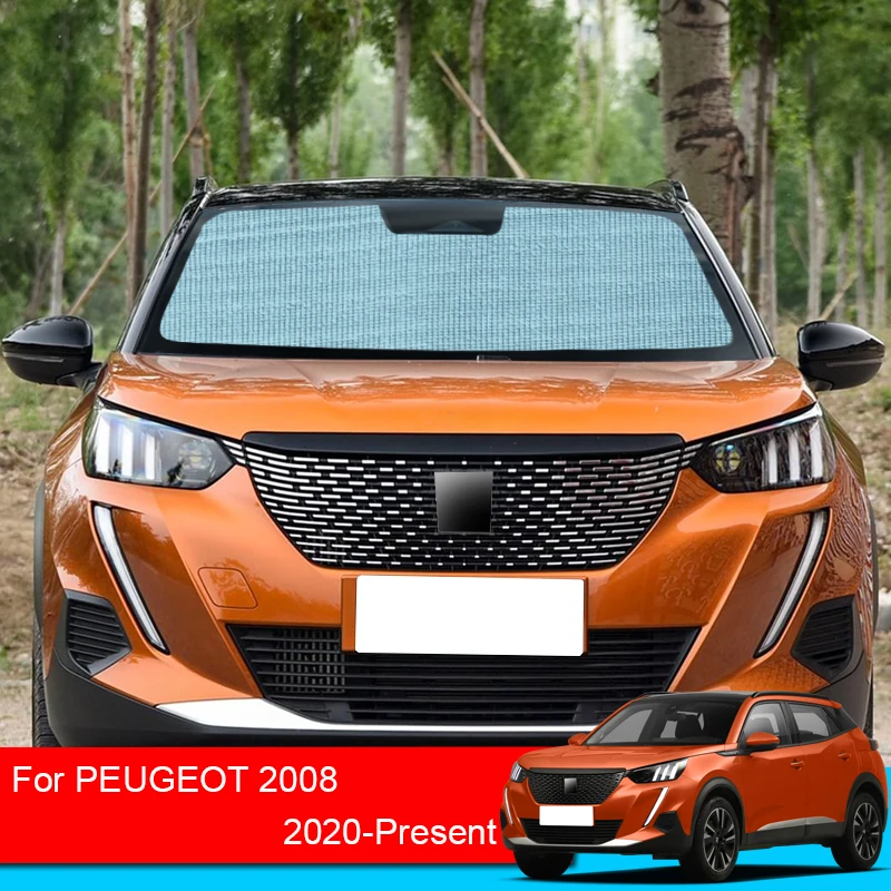Car Sun Shade Protector Parasol For Peugeot 106 108 206 207 208 307 308 407  408 508 607 2008 3008 5008 4008 Rifter Accessories - AliExpress