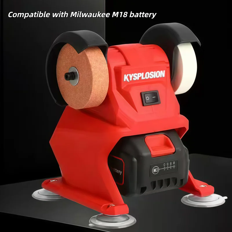 Mini Electric Bench Grinder Double Grinder Polishing Grinding Stone Knife power