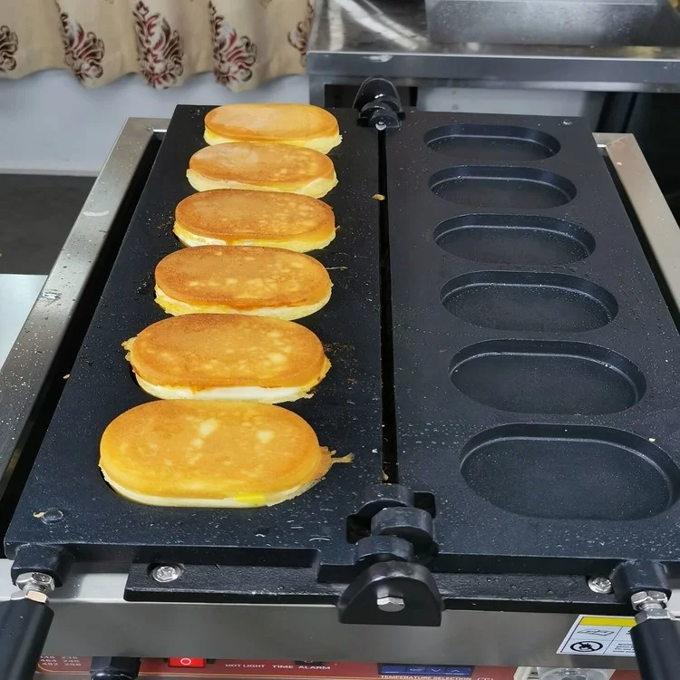 

Korean Street Food Cheese Egg Bread Waffle Maker Machine