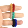 Spiky Sensory Finger Rings 1/5/10 PCS Flexible Alloy Spring Finger Massager Ring Toy Accupressure Pressure Loop Ring 4