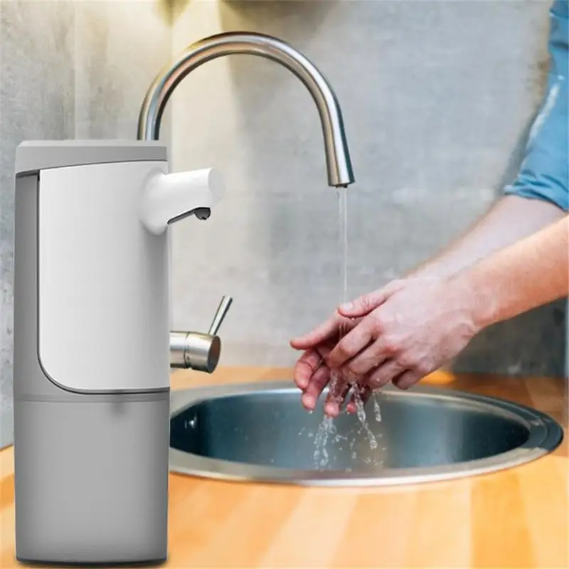 

HOT450ml Soap Dispenser Touchless Automatic Liquid Pump Hands-free Auto Soap Dispenser USB Charging Smart Sensor Soap Dispenser