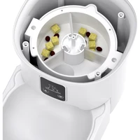 4L WIFI ปุ่มอัตโนมัติ Cat Feeder อัจฉริยะแมวและสุนัขสัตว์เลี้ยง Feeder สมาร์ทสัตว์เลี้ยงอาหารแมวสัตว์เลี้ยง Feeder (ไม่มี 5V 1A ปลั๊ก) 5