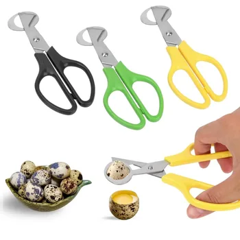 1PC Multi functional cigar cutter Quail Eggshell Scissors Eggshell separator Stainless steel egg slicer  Kitchen tools