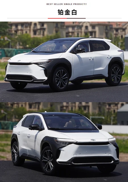 超目玉枠】 1/18 ミニカー トヨタ グレー 2022 bZ4X ミニカー - www